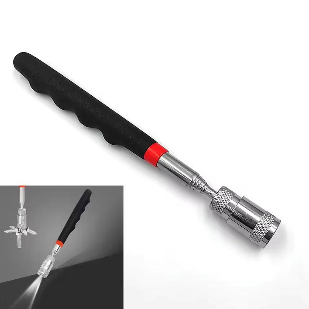 Fishing Rod Telescopic - Bolígrafo Magnético Telescópico con Luz LED,