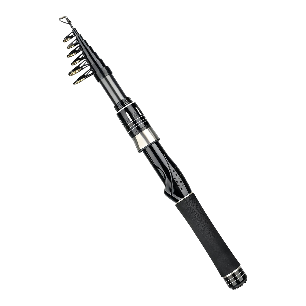 Fishing Rod Telescopic - Caña de pescar telescópica ultraligera de
