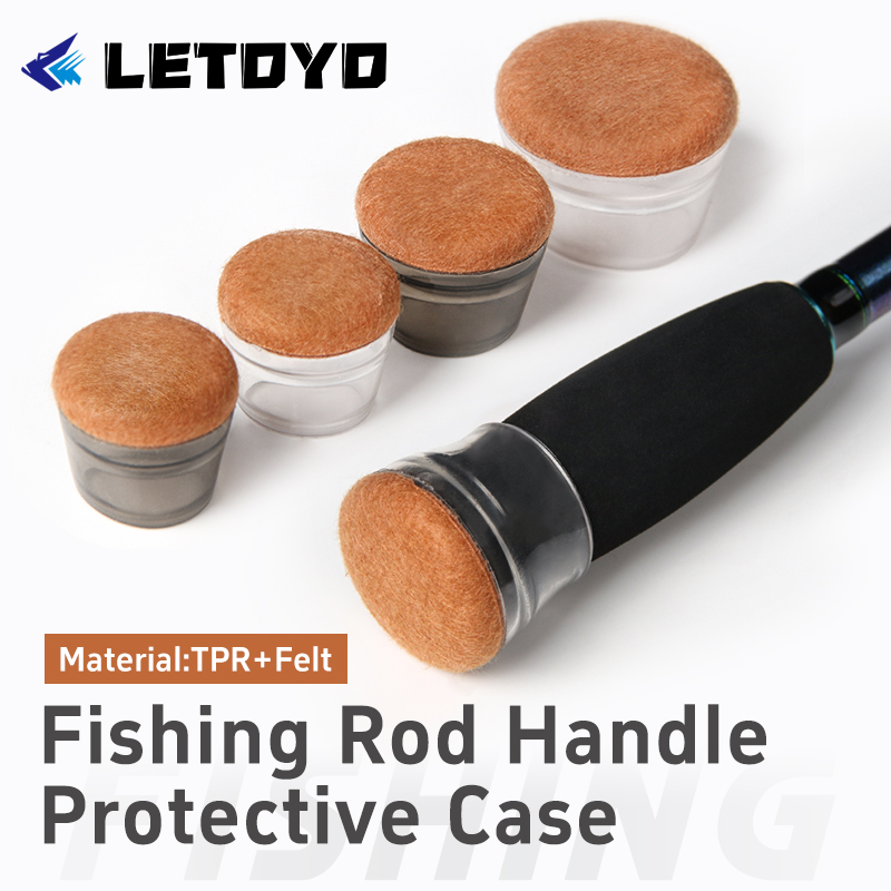 Fishing Rod Case - LETOYO fieltro protector inferior mango funda