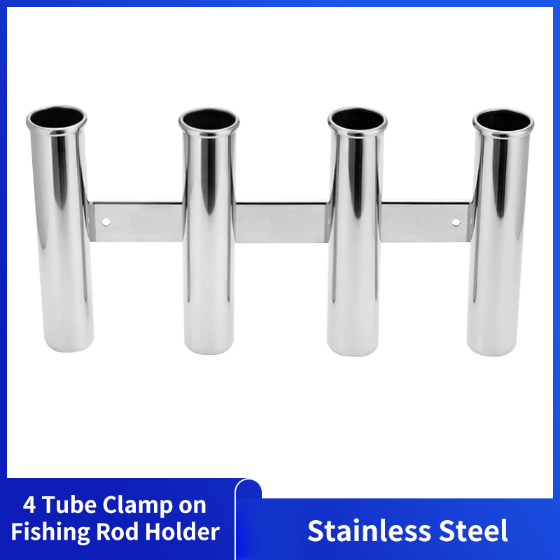 Fishing Rod Holder - Soporte de Acero Inoxidable para 4