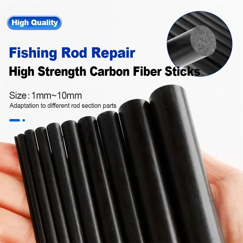 Palos de fibra de carbono de a - Fishing Rod Carbon Fiber reseña y precio